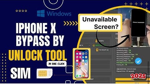 iPhone X IOS 16.7 Unavailable Fix iPhone X Passcode Bypass iCloud With Signal(UnlockTool)A To Z 2025