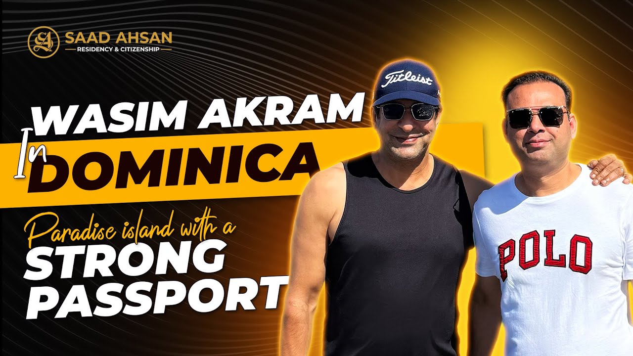 Васим Акрам на Доминике — райский остров с надежным паспортом.