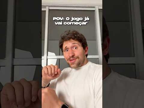 Dia de jogo é assim..