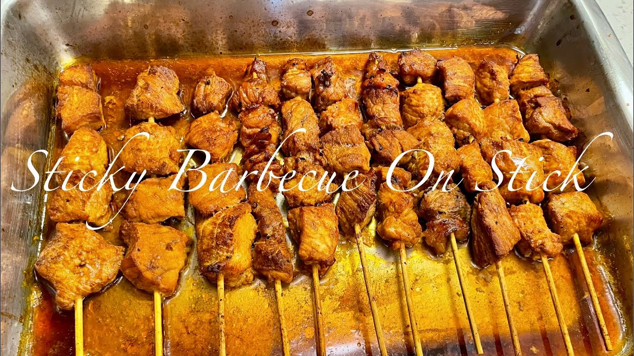Sticky Barbecue On Stick 