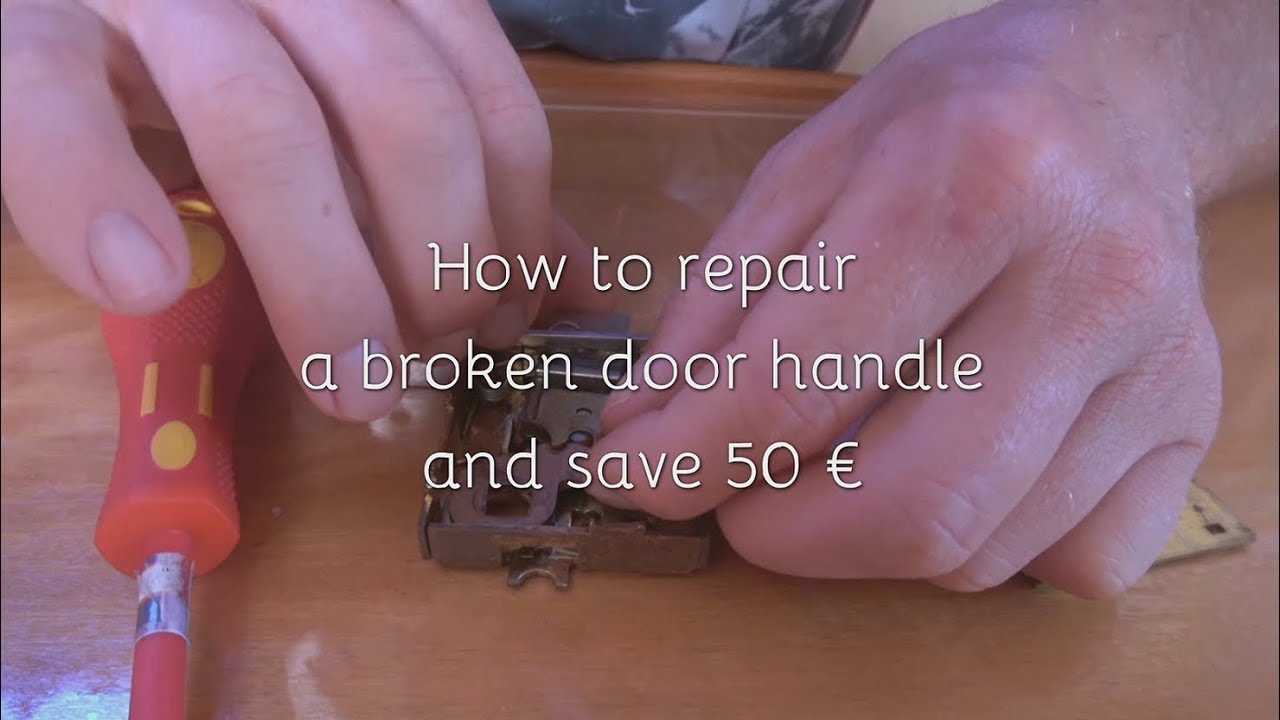 How to repair a door handle on a Bavaria and save $$$-  Sailing Seatramp