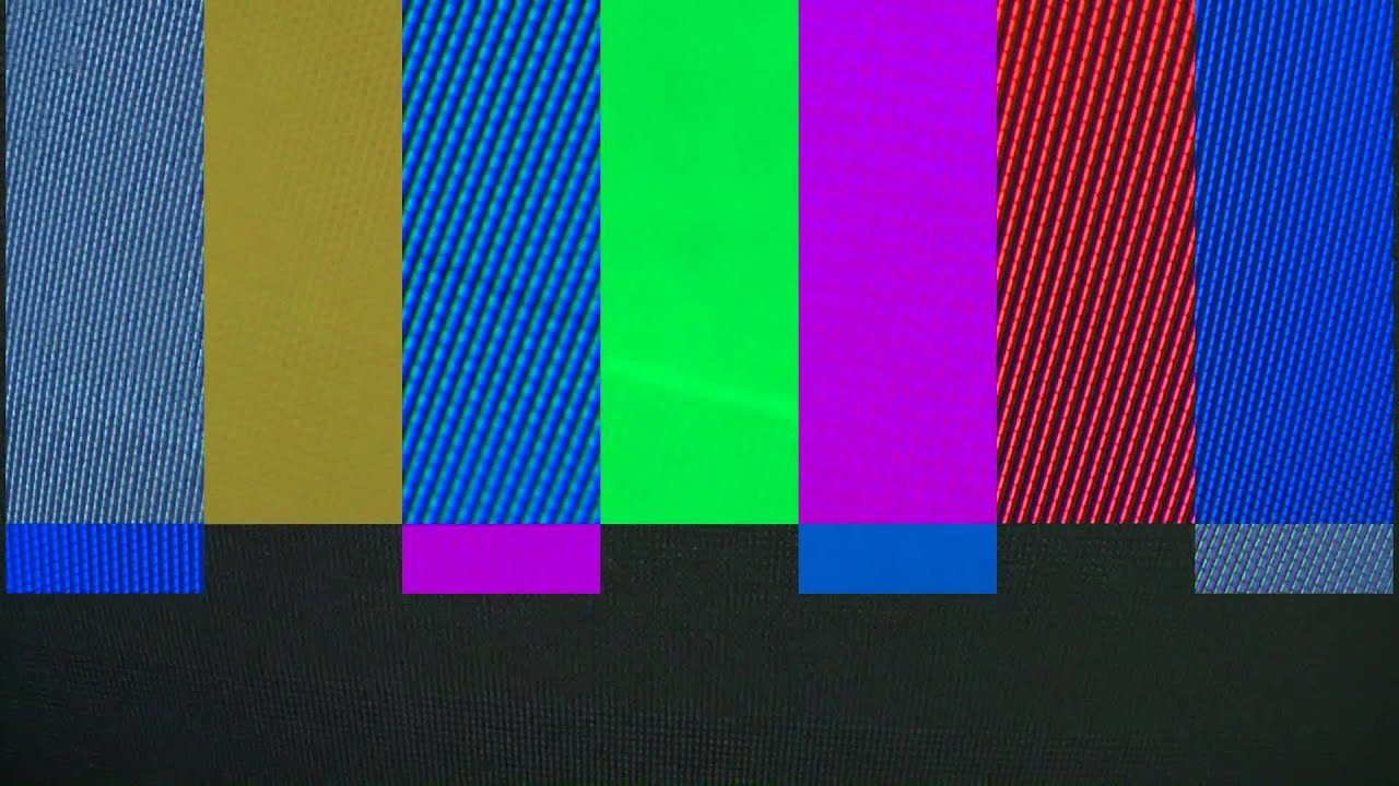 Test pattern thing or whatever YouTube