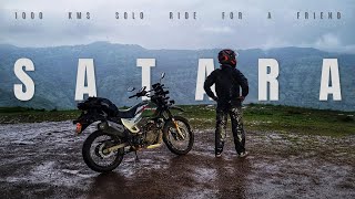 Hyderabad to Satara on Xpulse | 1000 kms solo ride for a friend | Motowingz