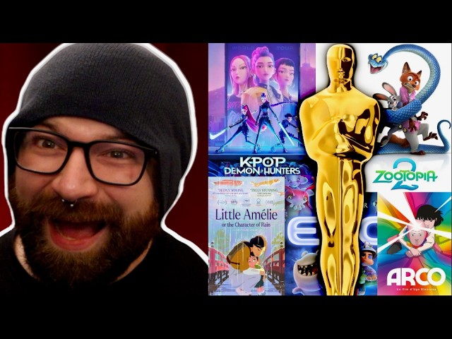 RANKING THE BEST ANIMATED FEATURE OSCAR NOMINEES 2026