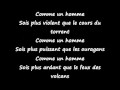 Mulan- Comme un homme (lyric french)