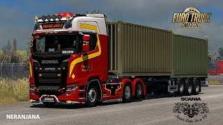Scania V8 Crackle sound V 10.5 for the Scania R/S 2016 ETS 2 [1.35]