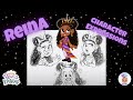👑 Reina Character Expressions | Illustration Process Video | Reina &amp; Rashad Children&#39;s Book