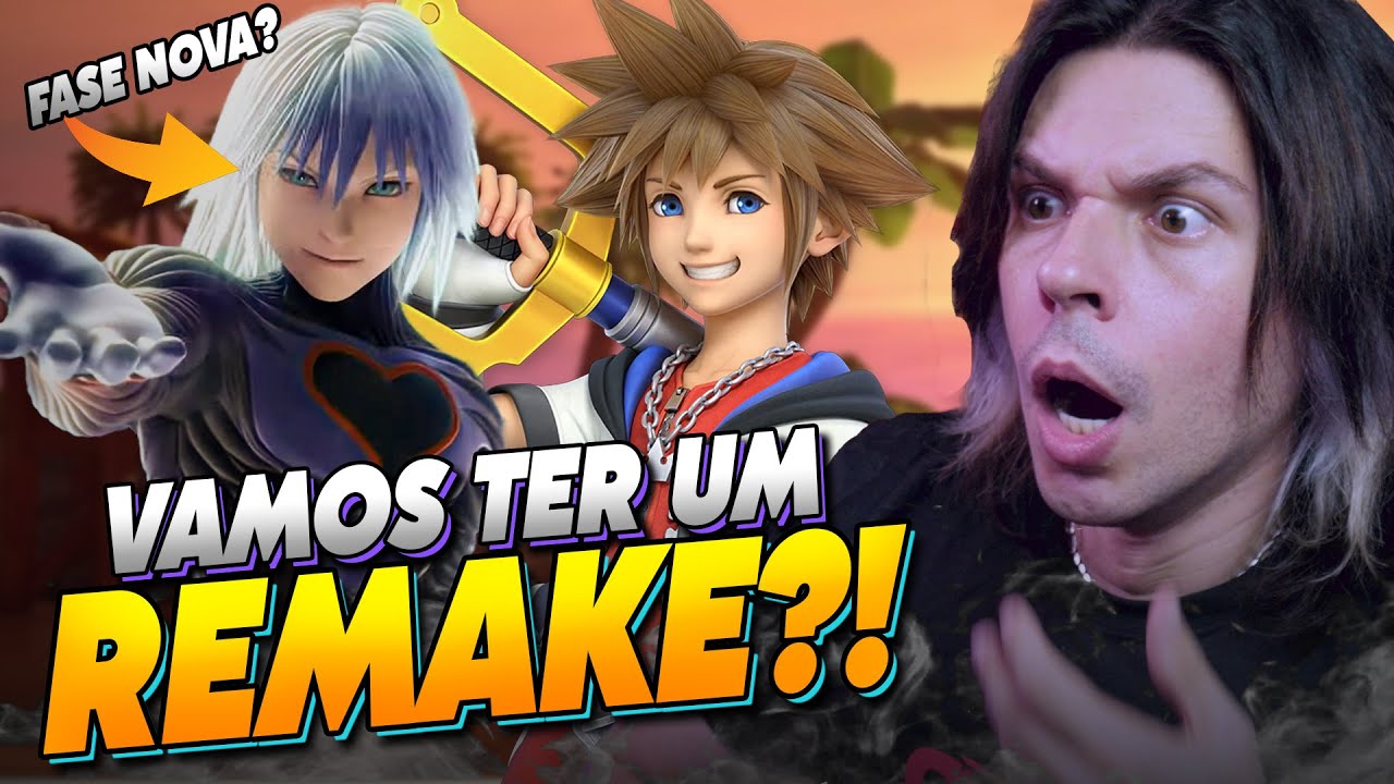 EITA!! Vai ter um REMAKE de... KINGDOM HEARTS?!