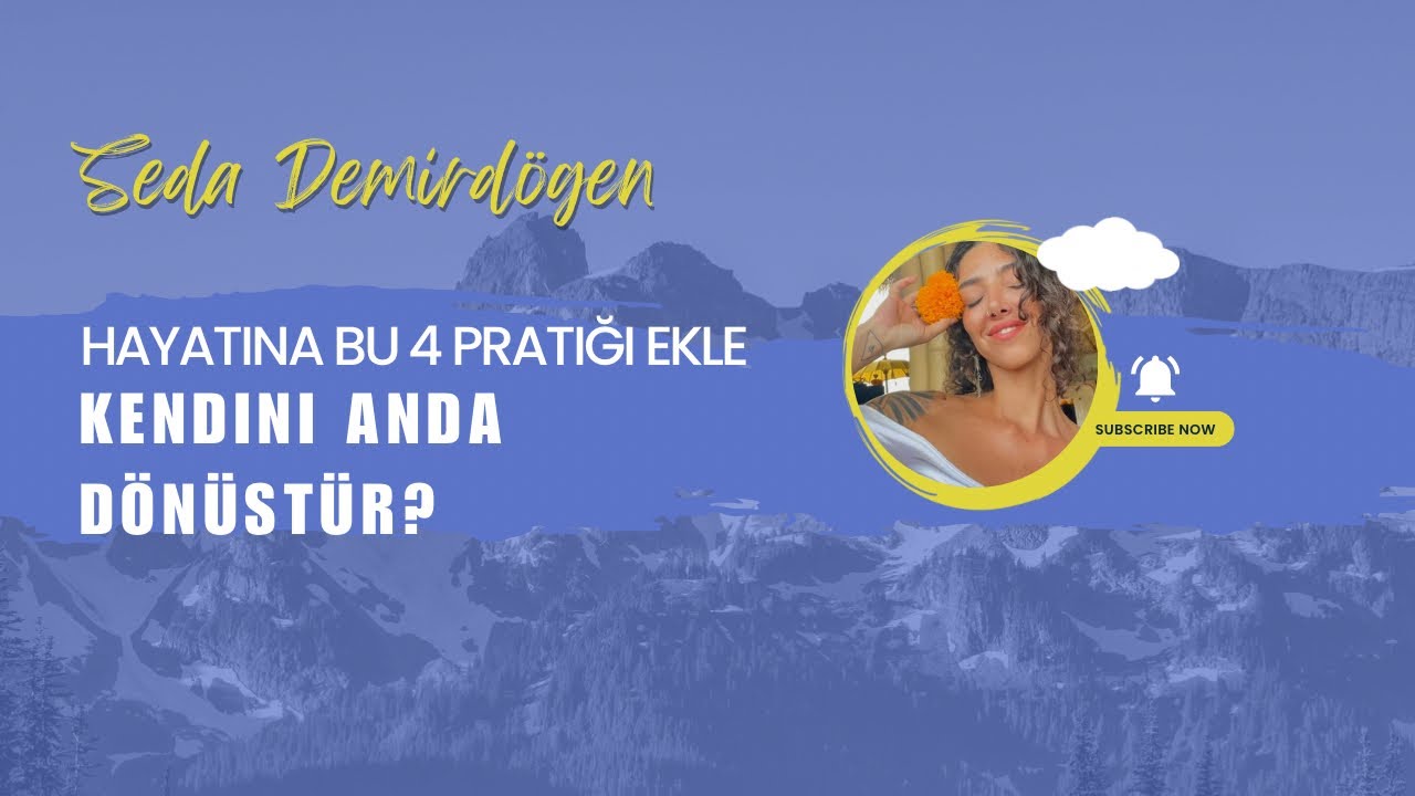 Hayatımı anda nasıl dönüştürebilirim? Düşüncelerimi nasıl değiştiririm?