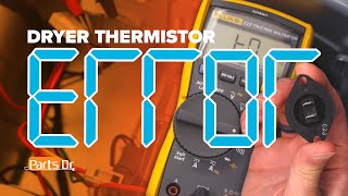 Famous How to test Samsung dryer thermistor. Samsung dryer tS, tO, tC and tC5 error codes FIXED! Wealth