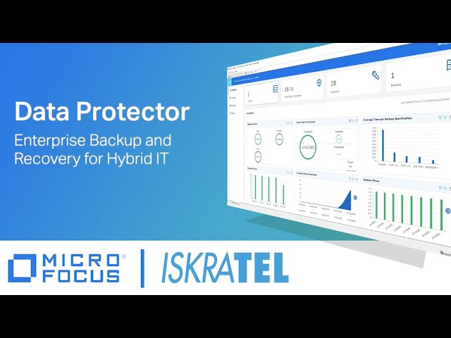 Iskratel's Streamlining use of Data Protector
