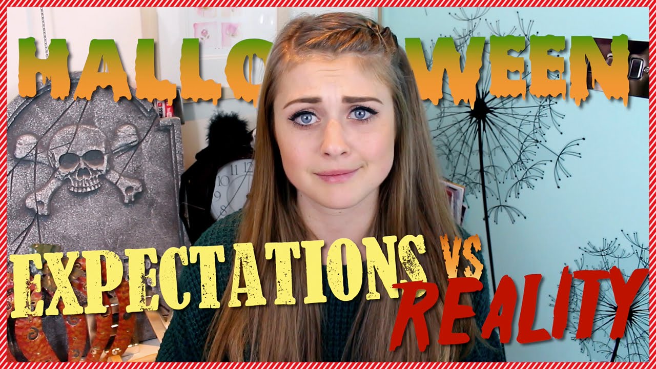 HALLOWEEN EXPECTATIONS vs. REALITY w/ Elle Meadows