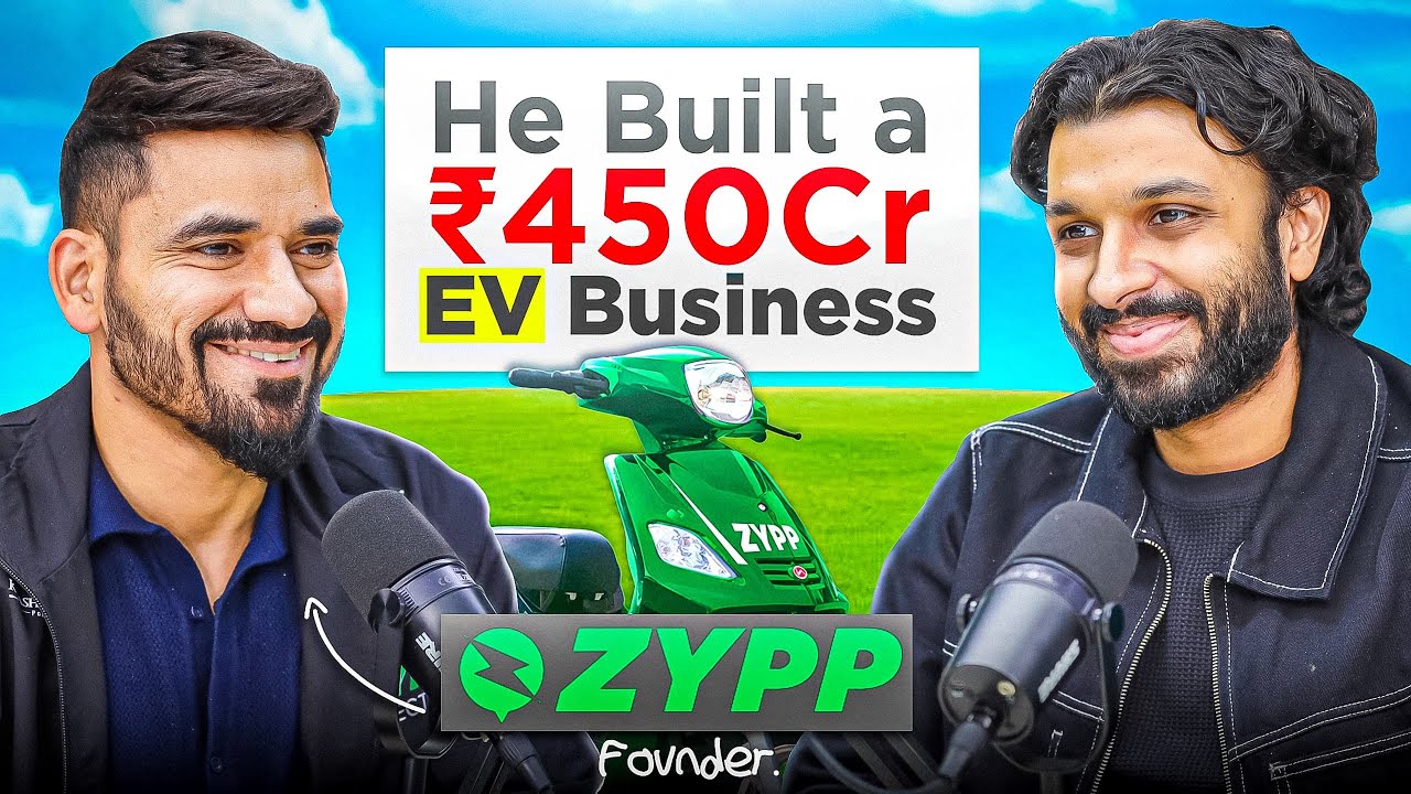 Akash Gupta, Co-Founder of Zypp (₹450 Cr Revenue $3B Val.) on Building India’s EV Logistics Backbone
