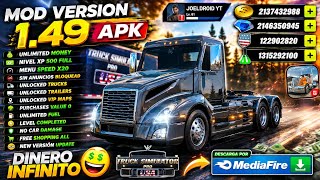 TRUCK SIMULATOR PRO USA v1.49 APK MOD DINERO INFINITO NIVEL XP MAX 999 TOKENS INFINITO TODO LIBERADO screenshot 1