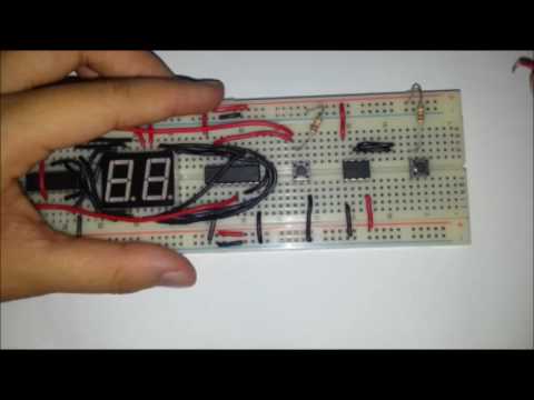 2-DIGIT 7 SEGMENT COUNTDOWN TIMER - YouTube