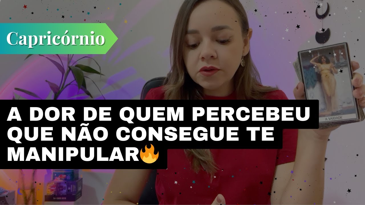 CAPRICÓRNIO✨A DOR DE QUEM PERCEBEU QUE NÃO CONSEGUE TE MANIPULAR🔥AS REVIRAVOLTAS QUE A VIDA DA!!
