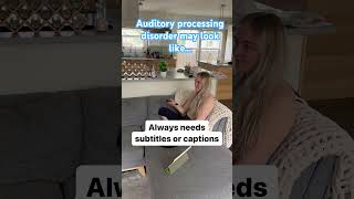 Auditory processing disorder and ADHD 🧠🤔#adhd #adhdselfimprovement