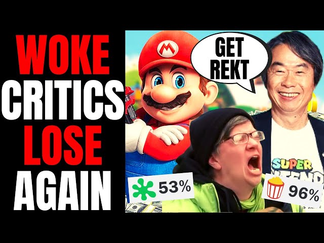 Super Mario Bros creator MOCKS woke Hollywood critics! Says they