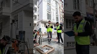 Açt Inşaat Alanında Karot Çalışması