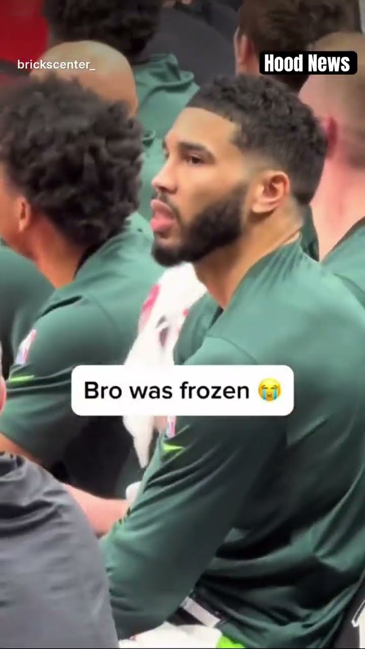 Tatum distracted by baddies #hoodnews #jaysontatum #NBA #sports #basketball #viralvideo #rizz #omg