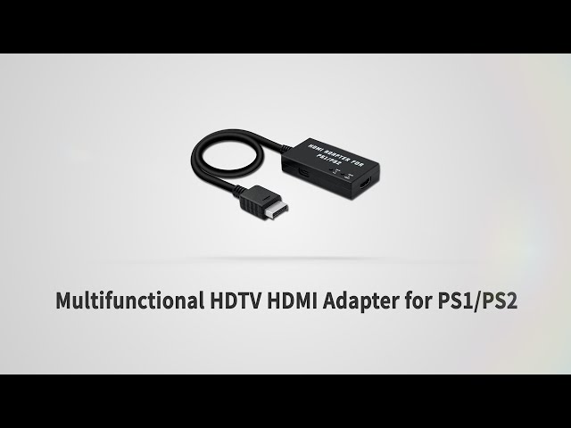 Convertisseur LiNKFOR PS2 en HDMI avec câble HDMI 3 Maroc