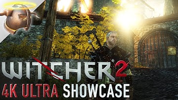 The Witcher 2: PC Ultra setting gameplay showcase (4K render) | RangerDave