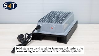 Solid state Ku band satellite Jammers to interfere the downlink signal of starlink