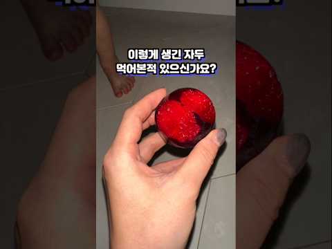 충격적인 요즘 <strong>자두</strong> 색깔