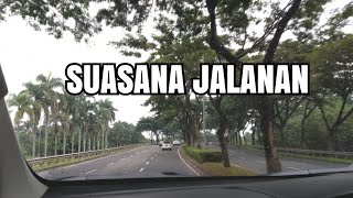 Suasana Di Jalan Raya Dari Gading Serpong Ke BSD City Tangerang Selatan || Atmosphere On The Highway
