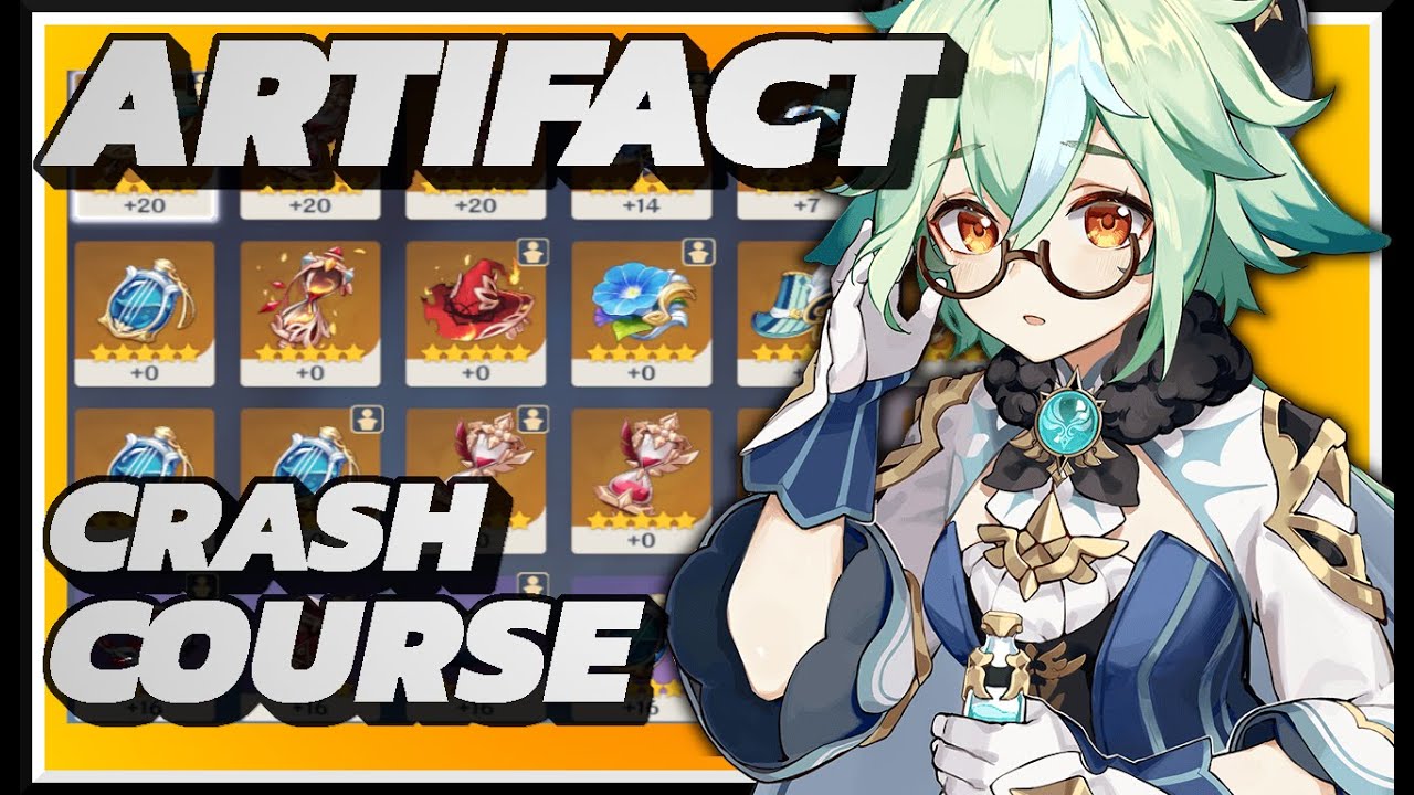 ARTIFACT CRASH COURSE IN GENSHIN IMPACT ( OPTIMAL DAMAGE, CRIT RATE