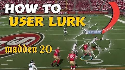Madden 20 Tips | How To User Lurk in Madden Improve your defense and make more big plays on defense!