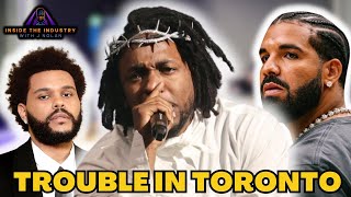 Kendrick Goes #1, Drake's Toronto Home Targeted in Drive-By 1 Week After CashXO's Security Fired On