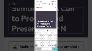 Step by step tutorial on how to start a petition using change.org