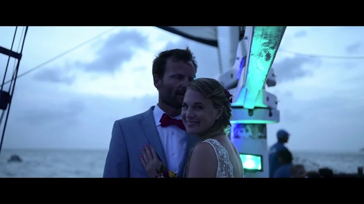 They Had an Epic Wedding in Aruba//Linda+Kas...