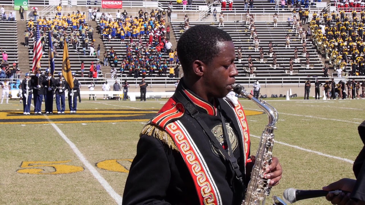Grambling State World Famed Sax National Anthem YouTube