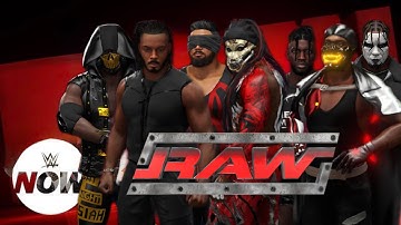 The New Raw Ruthless Aggression intro with our WWE2K Superstars (Universe Mode)