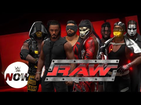 The New Raw Ruthless Aggression intro with our WWE2K Superstars (Universe Mode)