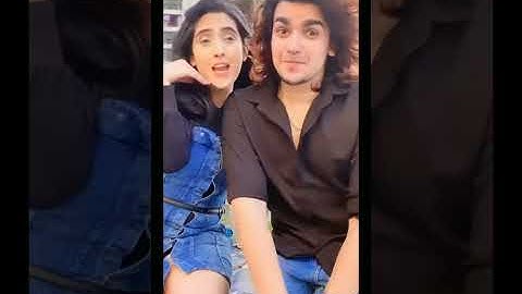 Sameeksha Sud and Vishal Pandey #TikTok Video 🥰 || #Instagram Reels || #YouTube video || #Trending |