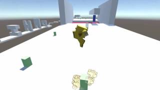 Complete Physics Platformer Kit level