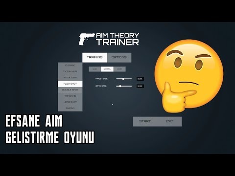 NİŞAN GELİŞTİRMEK - Aim Theory - Trainer Türkçe Oynanış - Gameplay