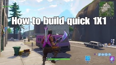 New easy way to build fast 1X1 in fortnite!