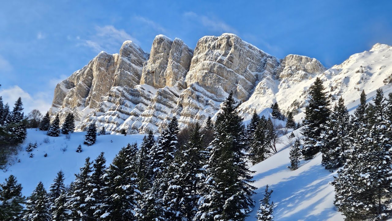 Ski de rando au Grand Veymont dans le Vercors, en boucle depuis Gresse en Vercors