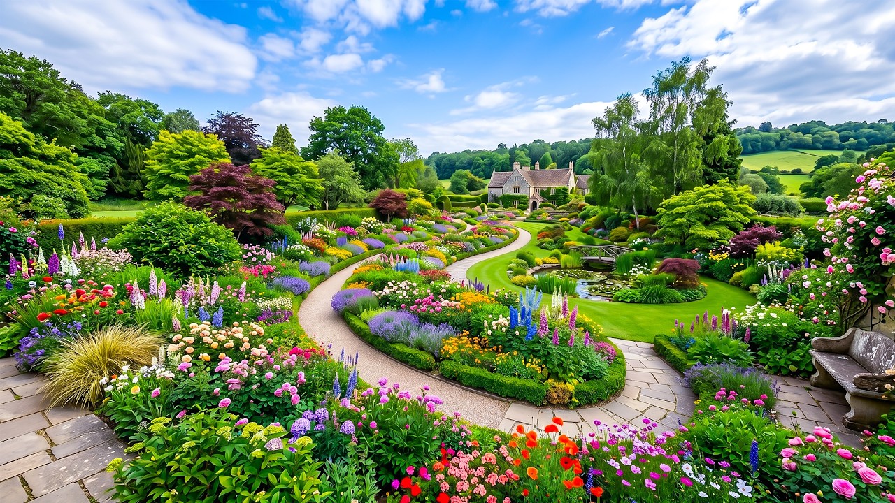 🌿🌷 This Beautiful Garden Will Leave Every Nature Lover