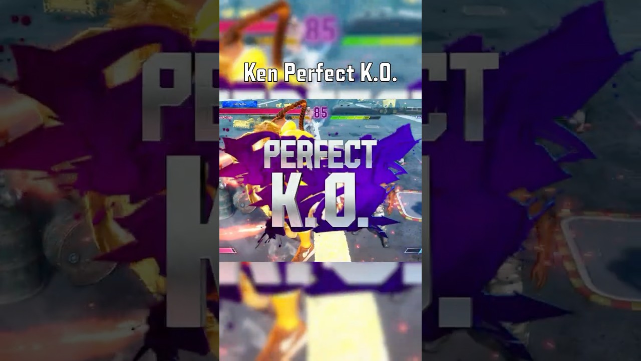 Street Fighter 6 | Ken vs Jamie PERFECT K.O. 