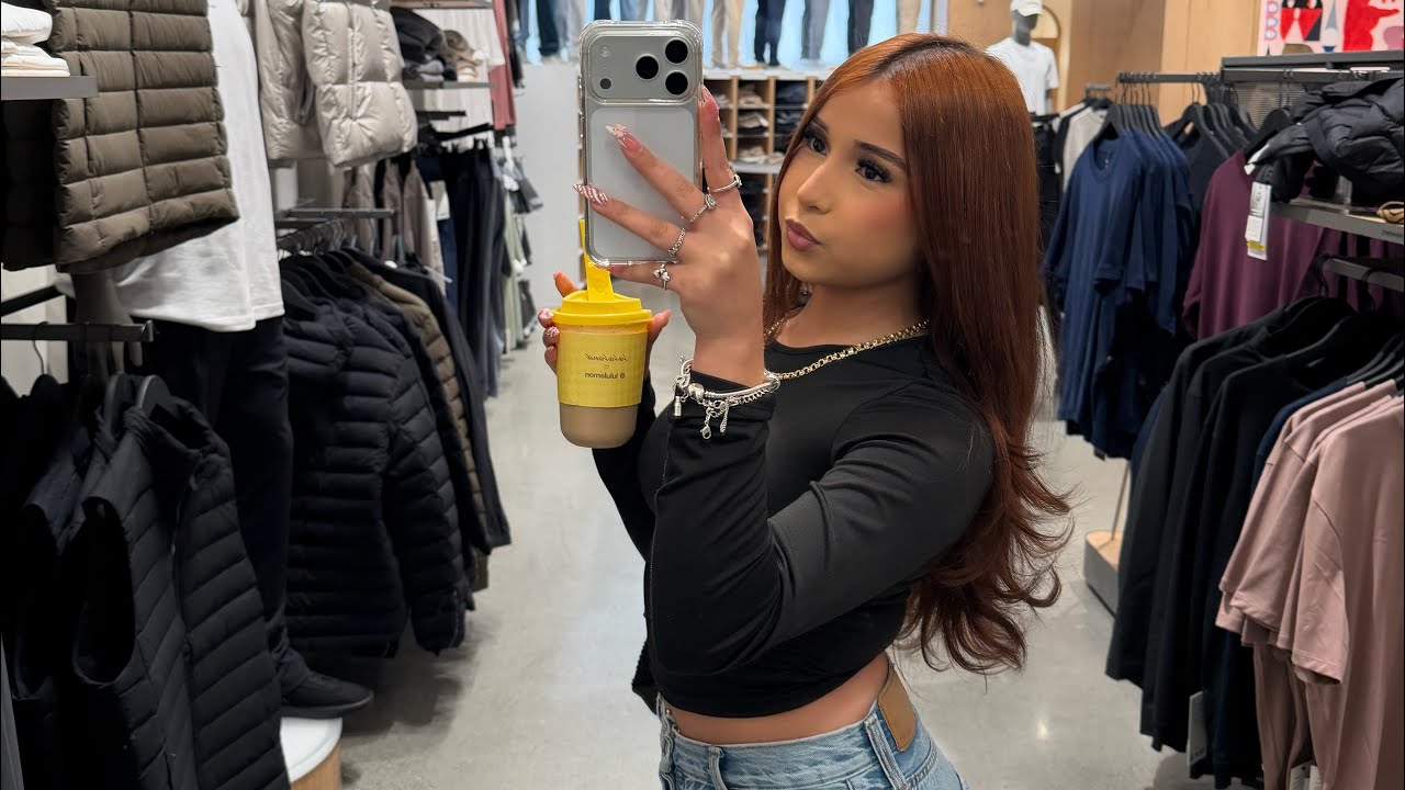 come with me to la la land cafe x lululemon in houston🫰🏼