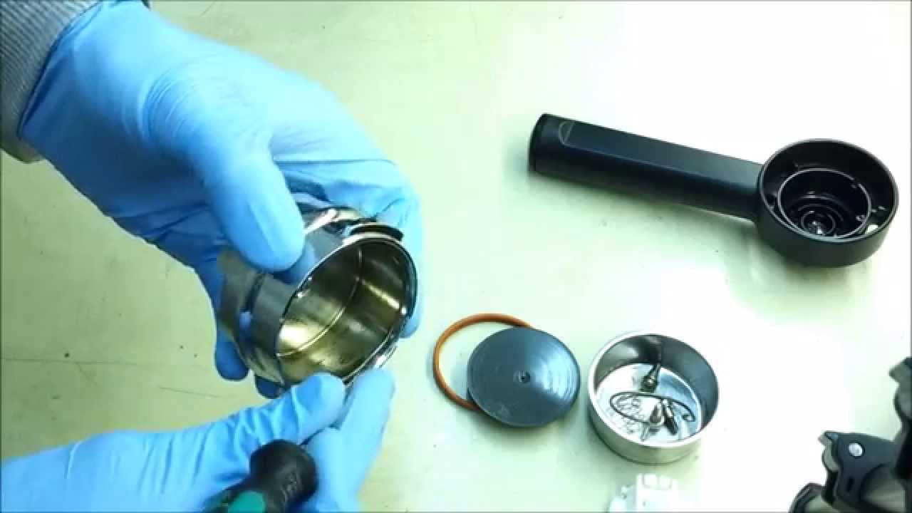 Cubika Plus Pressurized Portafilter Disassembly YouTube