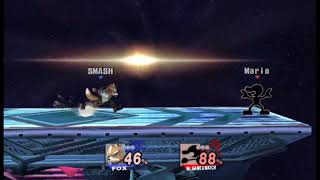 Pelea final del torneo "La guerra del hambre" Mario 1981 (Mr Game And Watch) VS Fox Legend (Fox) screenshot 5