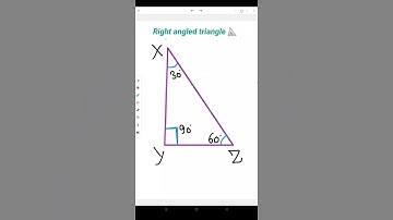 Right angled triangle #shorts