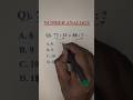 #numberanalogy #reasoninganalogy #reasoningclasses #youtubeshorts #reasoningtricks #trendingshorts