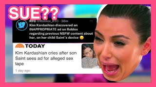 Roblox is getting SUED by Kim Kardashian (Drama gets bad)